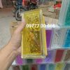 Gạch Kính Vân Sóng Chữ Nhật Vàng Kích thước : 190*90*80mm AVSING