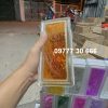 Gạch kính vân sóng màu cam hình chữ nhật khối rỗng 190x90x80mm AVSING