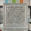 Gạch kính Mosaic màu trắng trong