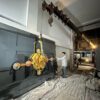 Máy hít kính 600kg 6 mâm hít mạnh mẽ